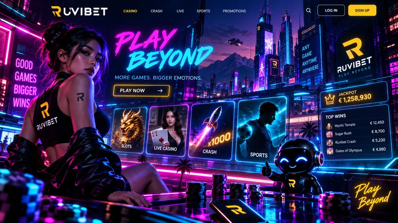 RuviBet: nuestra división de juegos de casino